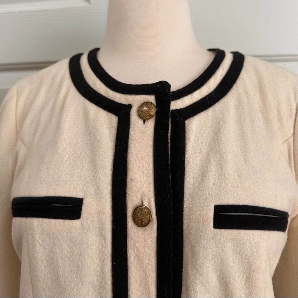 J. Crew chic cream